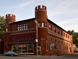 Brick building in Red Oak, Texas