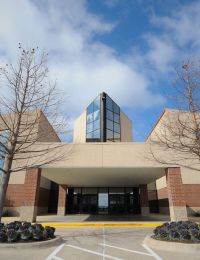 Big modern building in Red Oak, Texas